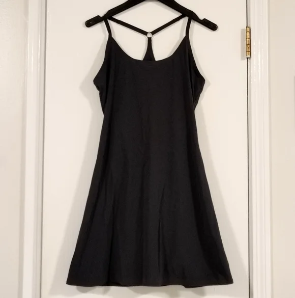 Outdoor Voices The Exercise Dress Women's Small Black Pickleball Athleisure - Picture 5 of 11